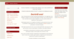 Desktop Screenshot of batteriaepercussioni.it